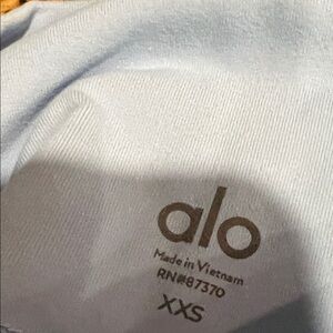 Alo Light Blue leggings XXS